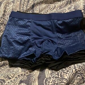 10 pairs of underwear black , gray , red and blue new